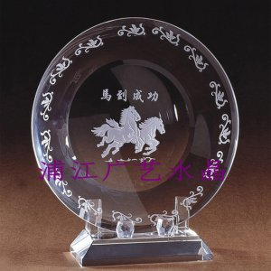 水晶獎(jiǎng)牌