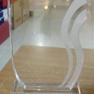 水晶獎(jiǎng)牌