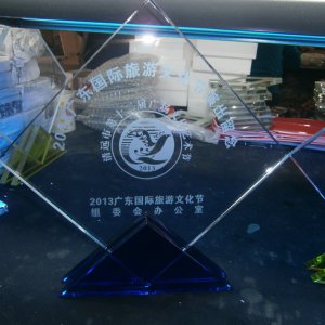 水晶獎牌
