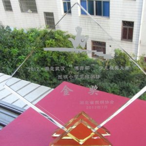 水晶獎牌