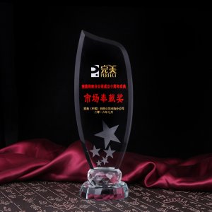 水晶獎牌