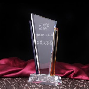 水晶獎(jiǎng)牌
